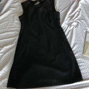 Apt. 9 black dress with lace on sides